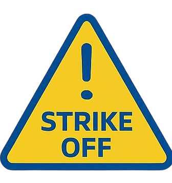 Strike off Icon